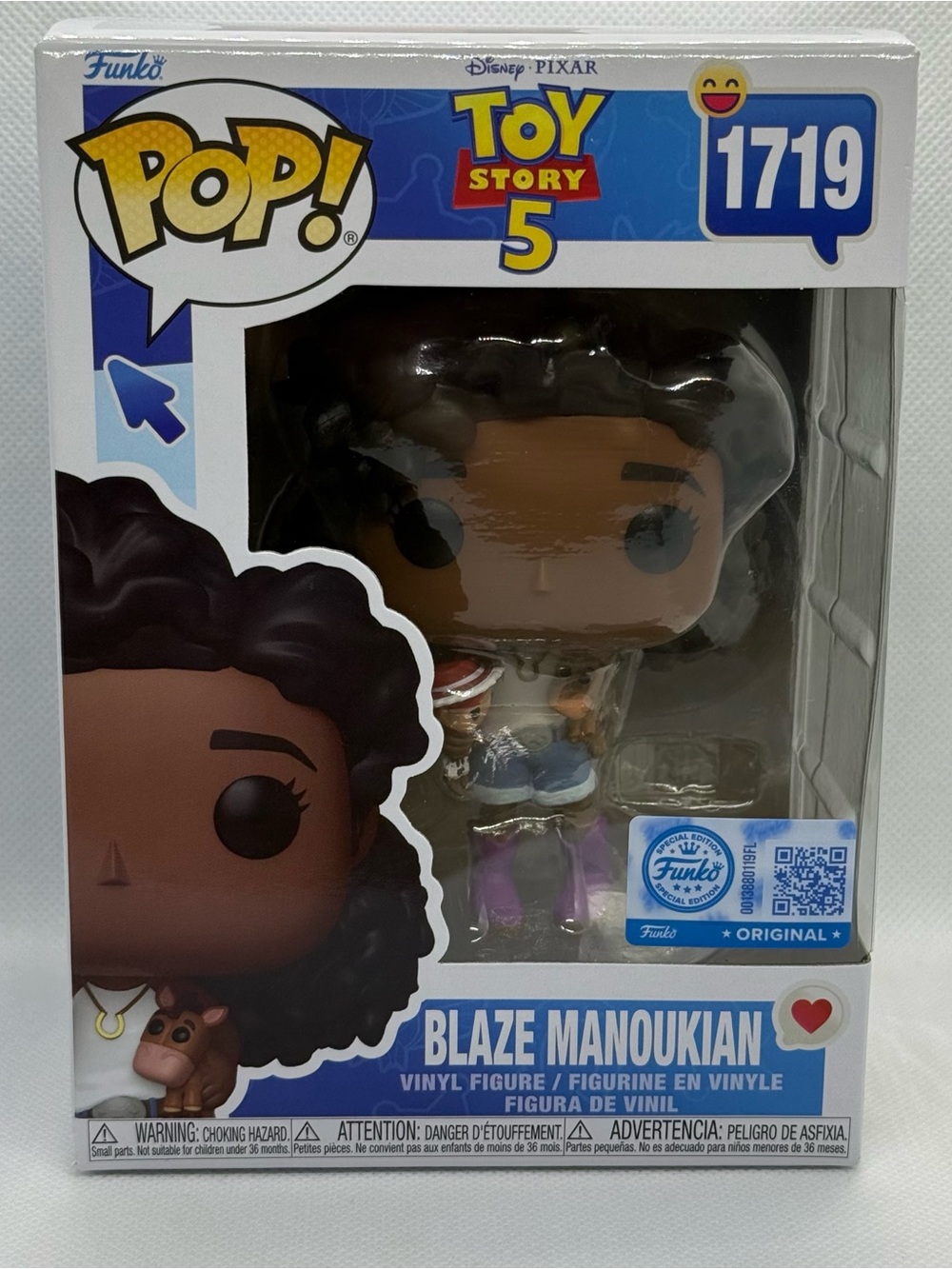 Toy Story 5 Blaze Manoukian #1729 Special Edition Funko Pop Disney Pixar NIB